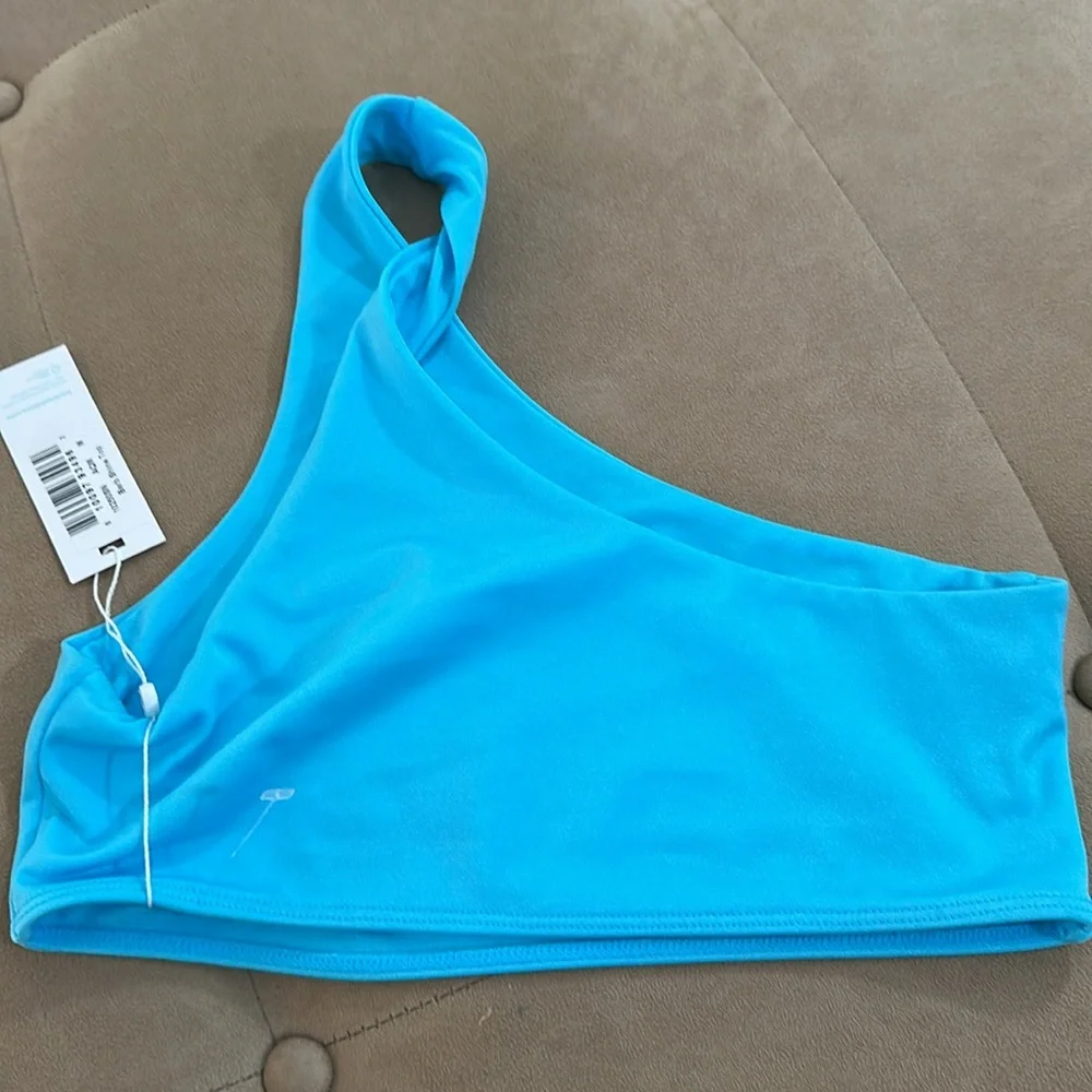 FRANKIES BIKINIS swim suit set Barb Shine twist top & Anne Shine Bottom M&SM